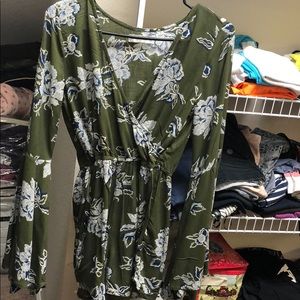 Abercrombie & Fitch floral romper